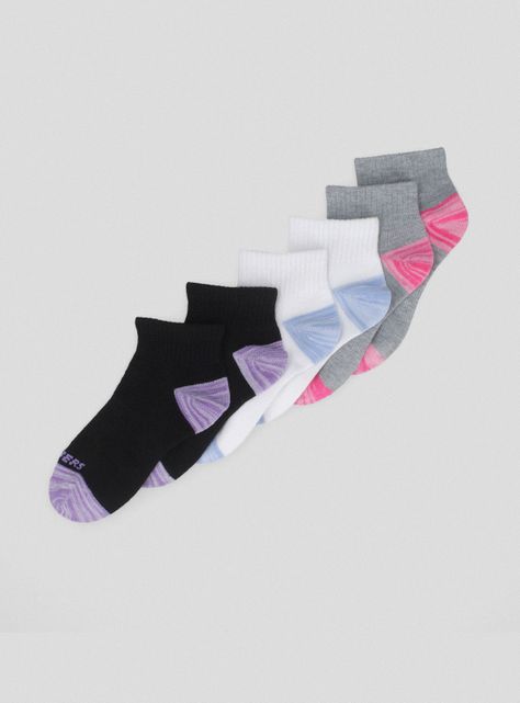 Calcetines Girls Non Terry Qtr Crew 7-8.5-0