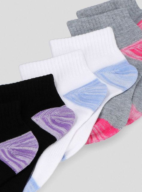 Calcetines Girls Non Terry Qtr Crew 9-11-1