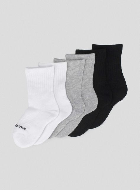 Calcetines Unisex 1/2 Terry Crew 5-6.5-0