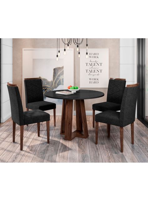 Juego Comedor Isabella 4S Beige-5