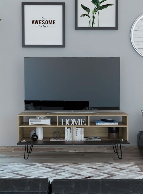 Rack TV 60" Audra Duna Wengue TuHome-3