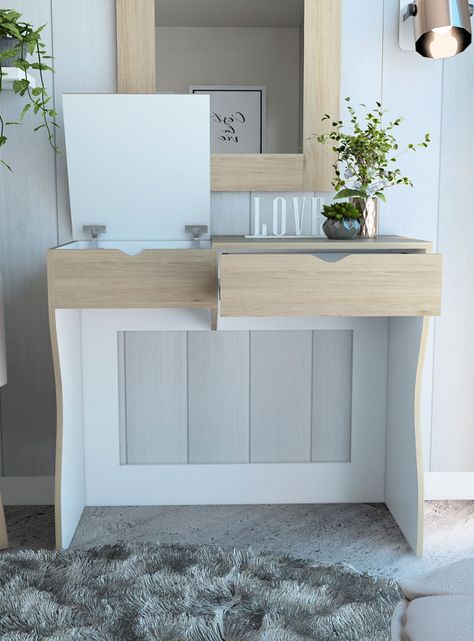 Mueble Tocador Perla 90 TuHome-0
