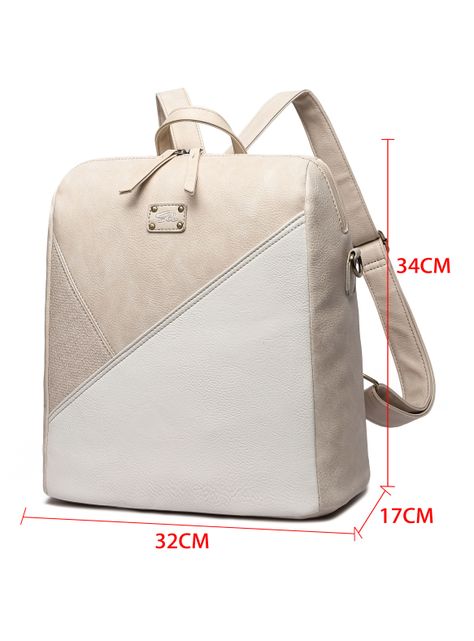 Mochila Priscila Beige-1