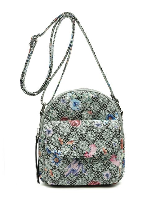 Bandolera Fabiola Gris-0