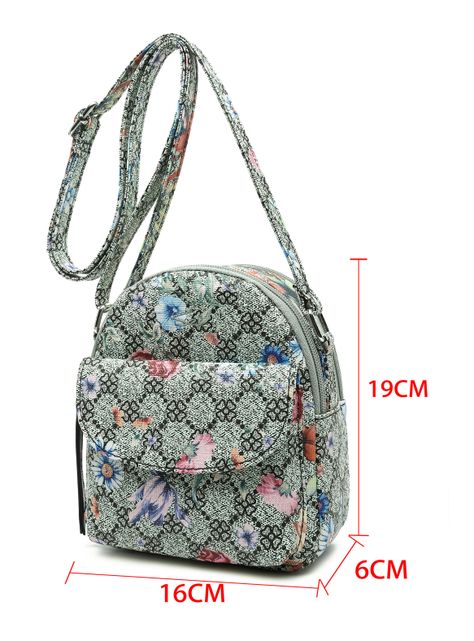 Bandolera Fabiola Gris-1