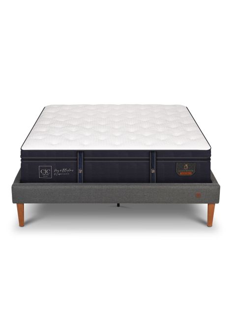 Cama Europea Curve Grand Premium 2 Plazas-2