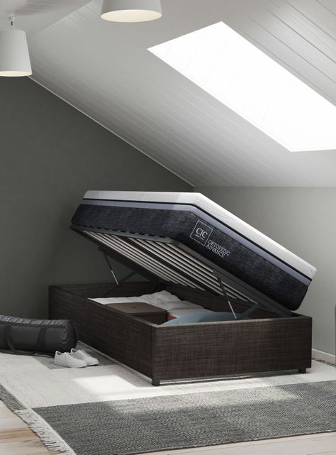 Cama Space Box Ortopedic Advance 1.5 Plazas-4