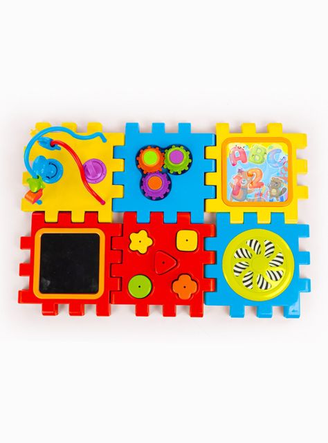 Juguete de Aprendizaje Cubo Didáctico Multicolor-1