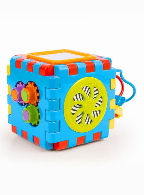 Juguete de Aprendizaje Cubo Didáctico Multicolor-3