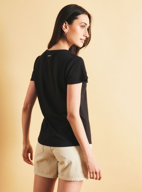 Polera Bordado con Brillos-1
