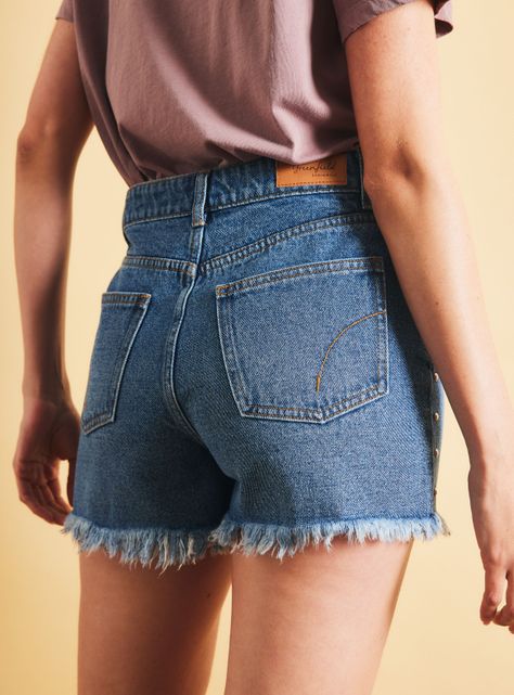 Falda Denim con Bolsillos-3
