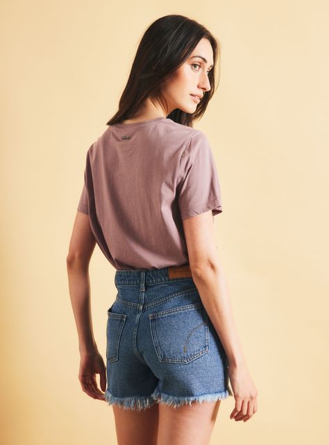 Falda Denim con Bolsillos-1