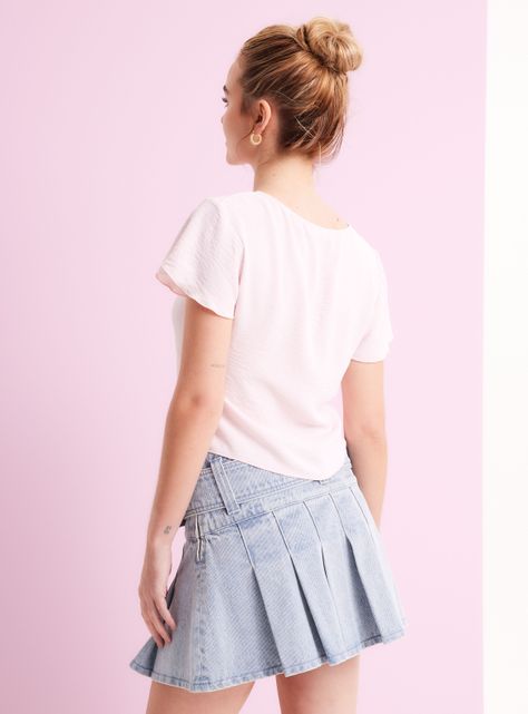 Blusa Fruncido Frontal-1