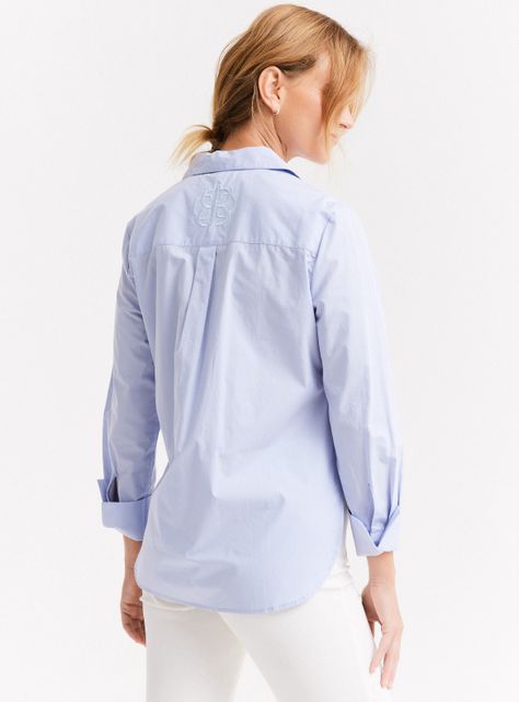 Blusa Camisa Popelina Detalle Nudo-1
