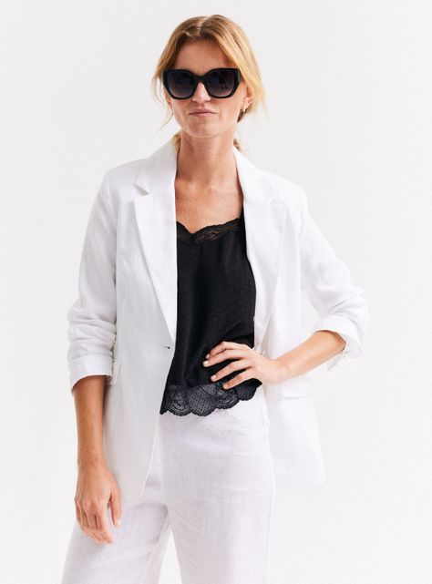 Blazer de Lino-0