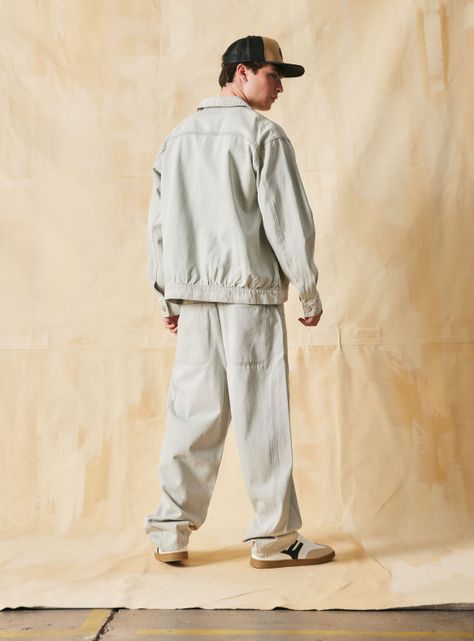 Jeans Baggy Balloon con ajute en Cintura-5