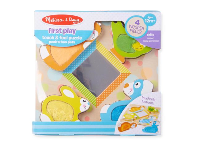 Melissa & Doug Puzzle con Textura Mascotas Caramba-0