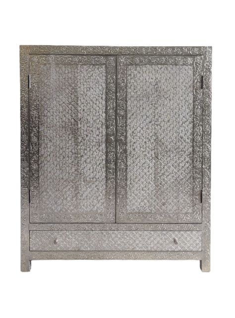 Vitrina Metal Tallado 2P-1