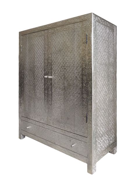 Vitrina Metal Tallado 2P-3
