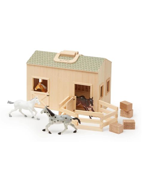 Melissa & Doug Caballeriza de madera Caramba-0