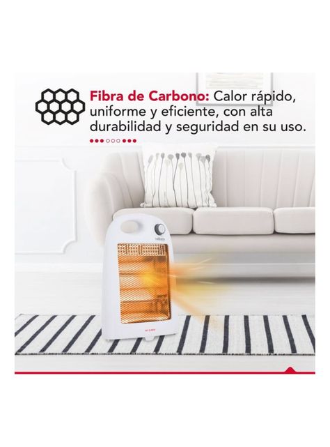Estufa Halógena Carbon Heat 800-3
