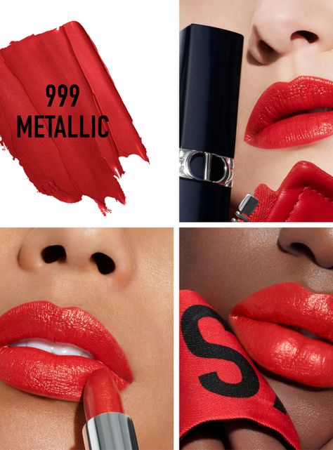 Labial Dior Rouge Metalizado 999-2