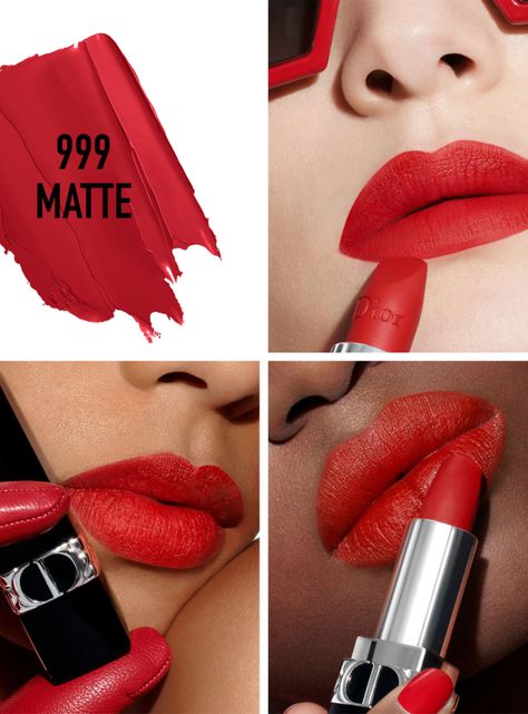 Labial Dior Rouge Matte 999-2