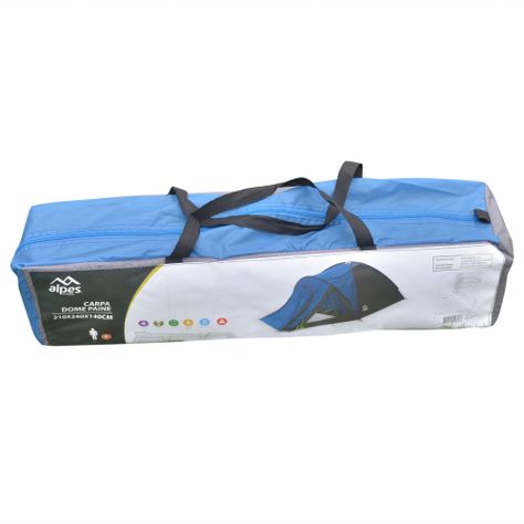 Carpa 4P Dome Paine Lluvia 210 x 240 x 140 cm Azul-3