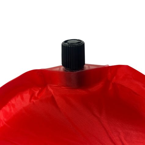 Almohada Autoinflable Camping Rojo-2