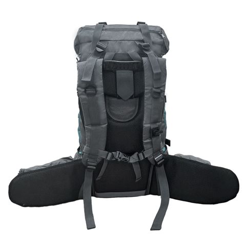 Mochila de Camping 65 Litros Antillanca Verde-6