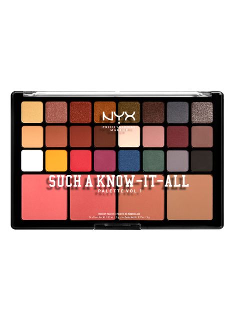 Paleta Nyx Professional Makeup de Sombras Such A Know It All Shadow-2