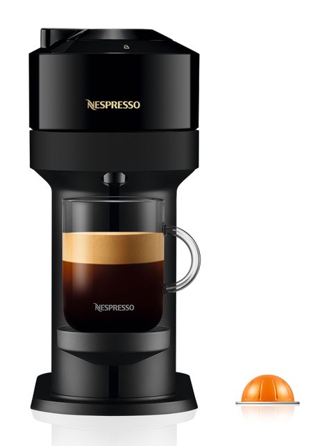 Cafetera de Cápsulas Vertuo Next Glossy Black + Espumador-3
