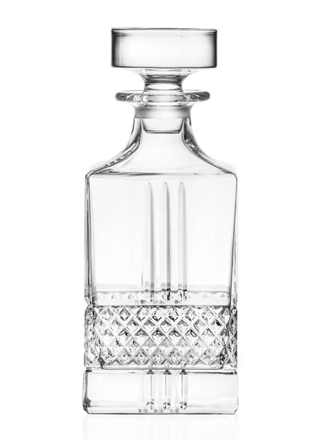 Botella de Cristal Whisky Brillante-0