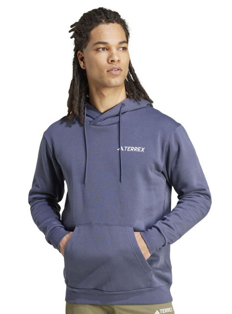 Polerón Outdoor Mt S Logo Hd Marino-0