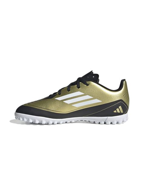 Zapatilla de Fútbol Jr F50 Club Tf J Messi Oro Unisex-2