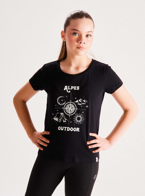 Polera con Diseño Estampado-0