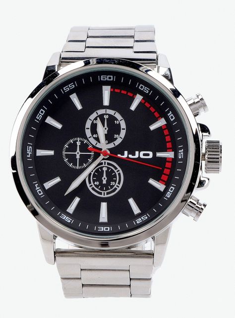 Pack Reloj Análogo Plata de Hombre + Descorchador-0
