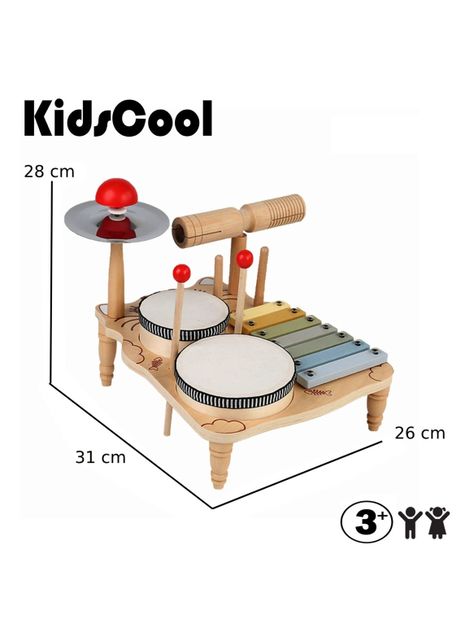 Juguete de Aprendizaje Didáctico Batería Montessori-1