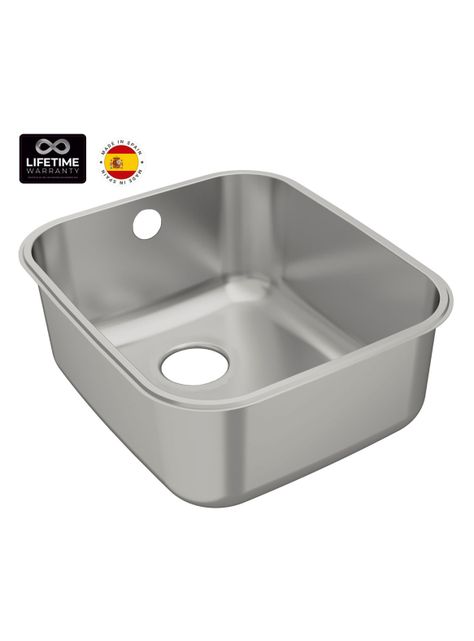 Lavaplatos Bajo Encimera Inoxidable Be 34.40-3