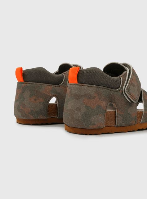Sandalia Print Camo Velcro Niño-4