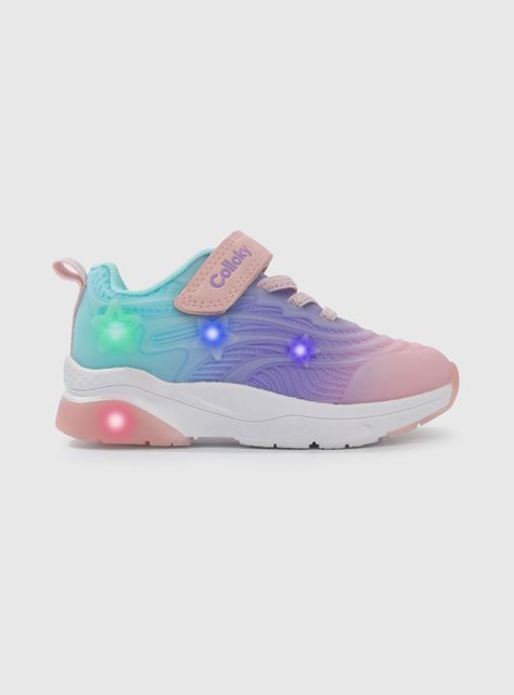 Zapatilla Urbana Niña Diseño con Luces-0