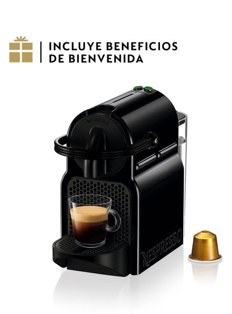 Cafetera de Cápsulas Inissia Negra-0