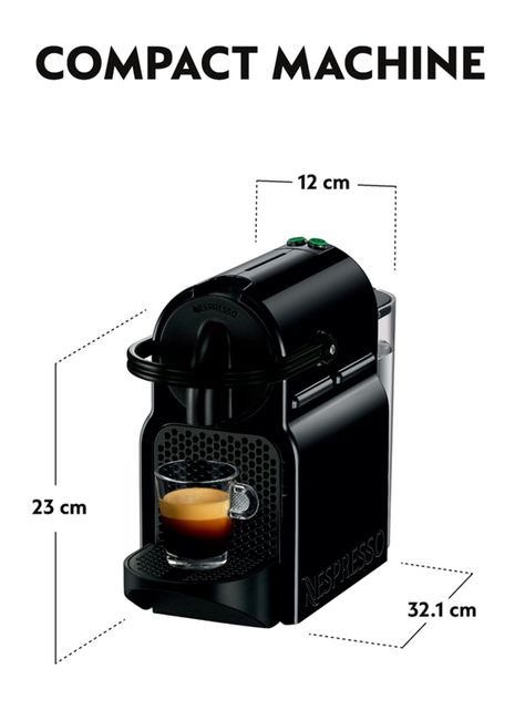 Cafetera de Cápsulas Inissia Negra-1