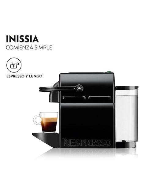 Cafetera de Cápsulas Inissia Negra-4