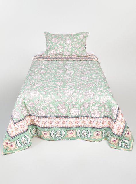 Quilt Flora 1.5 Plazas-0