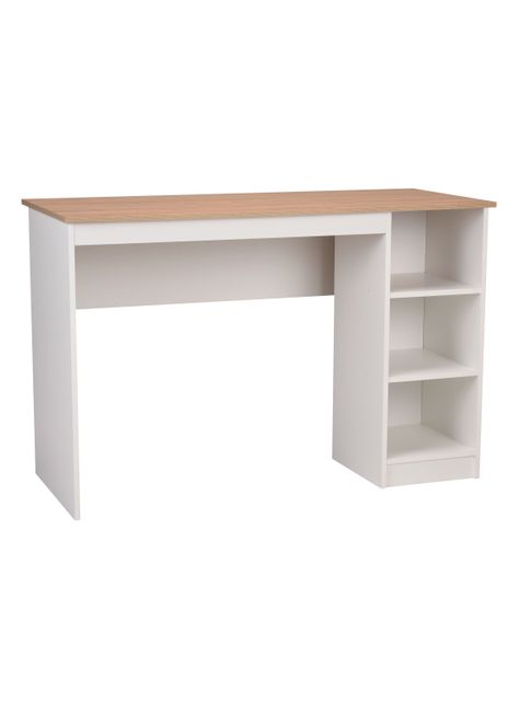 Escritorio 2 Repisas Blanco Olivo-1