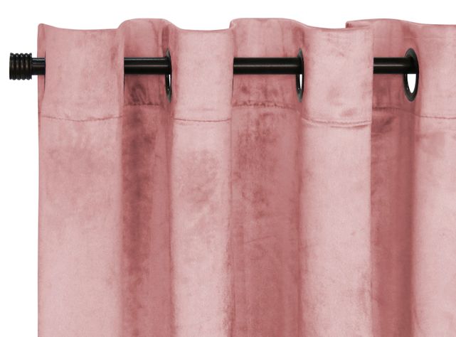 Set Cortinas Velvet 140 x 220 cm Coñac Idetex-0