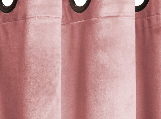 Set Cortinas Velvet 140 x 220 cm Coñac Idetex-2