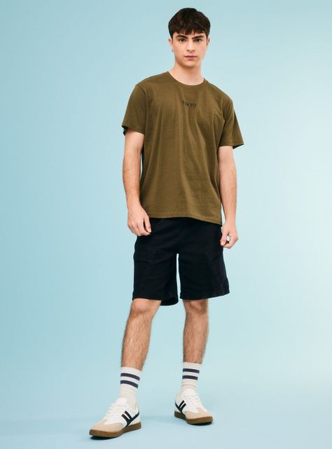Short Knitted Denim-4