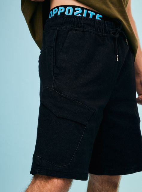 Short Knitted Denim-2
